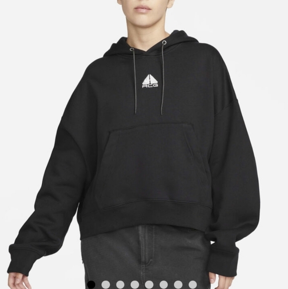 NWT Women's Nike ACG cropped Hoodie - Picture 8 of 8